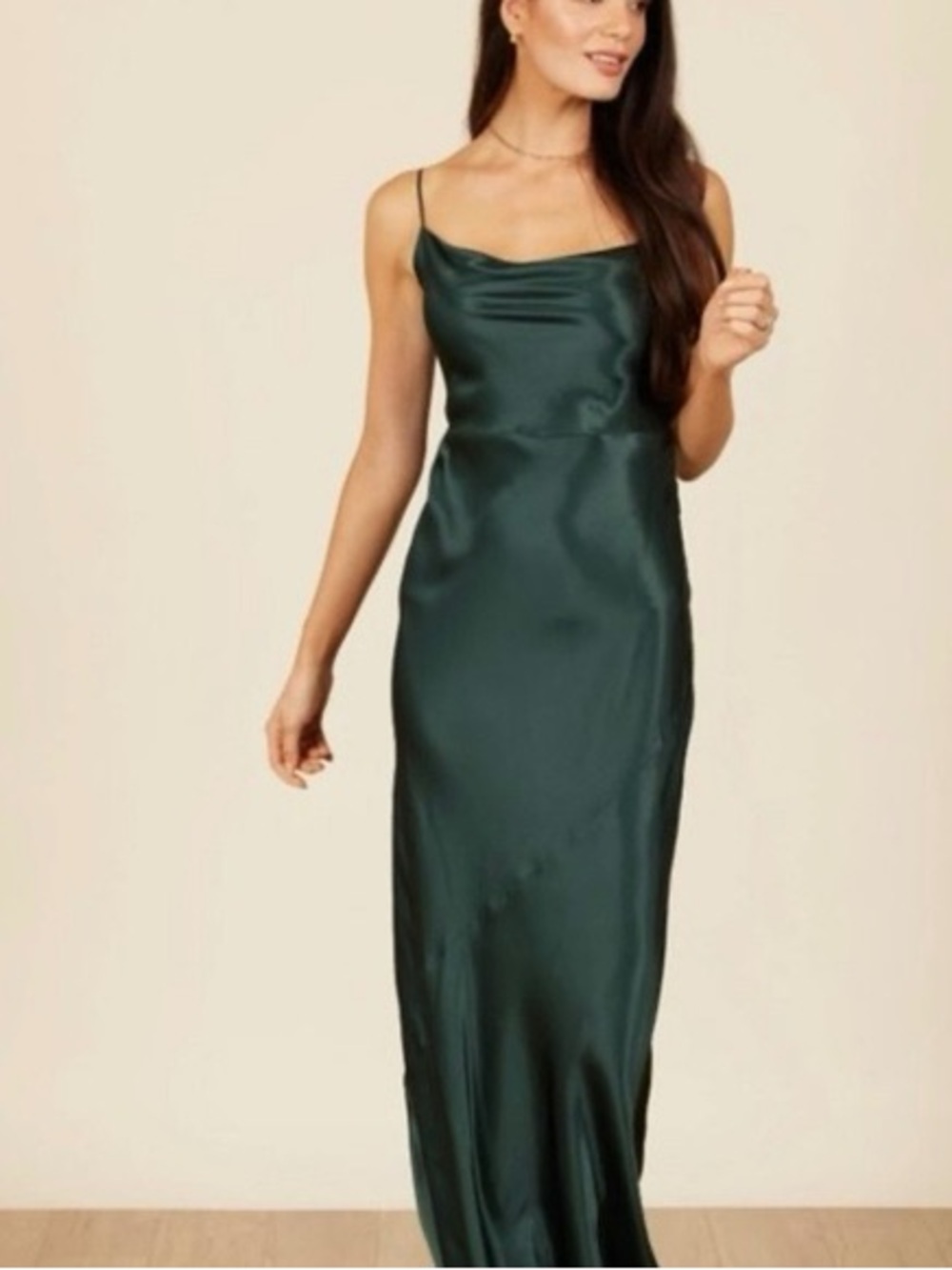 Park and Fifth Belmont Satin slip dress